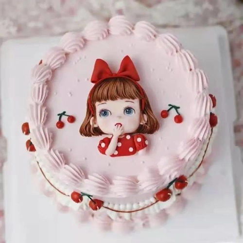 双层生日蛋糕图片