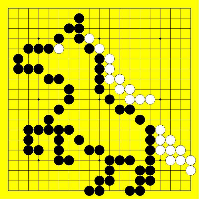 围棋好看的图形怎么画